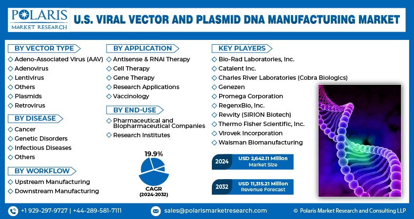 U.S. Viral Vector And Plasmid DNA Manufacturing Market Info